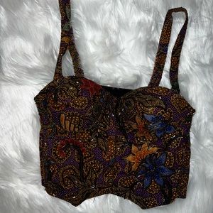 Vintage Beaded Corset